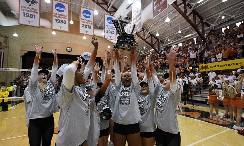   
																Seven Big 12 Teams Selected to 2023 NCAA Division I Women’s Volleyball Championship 
															 