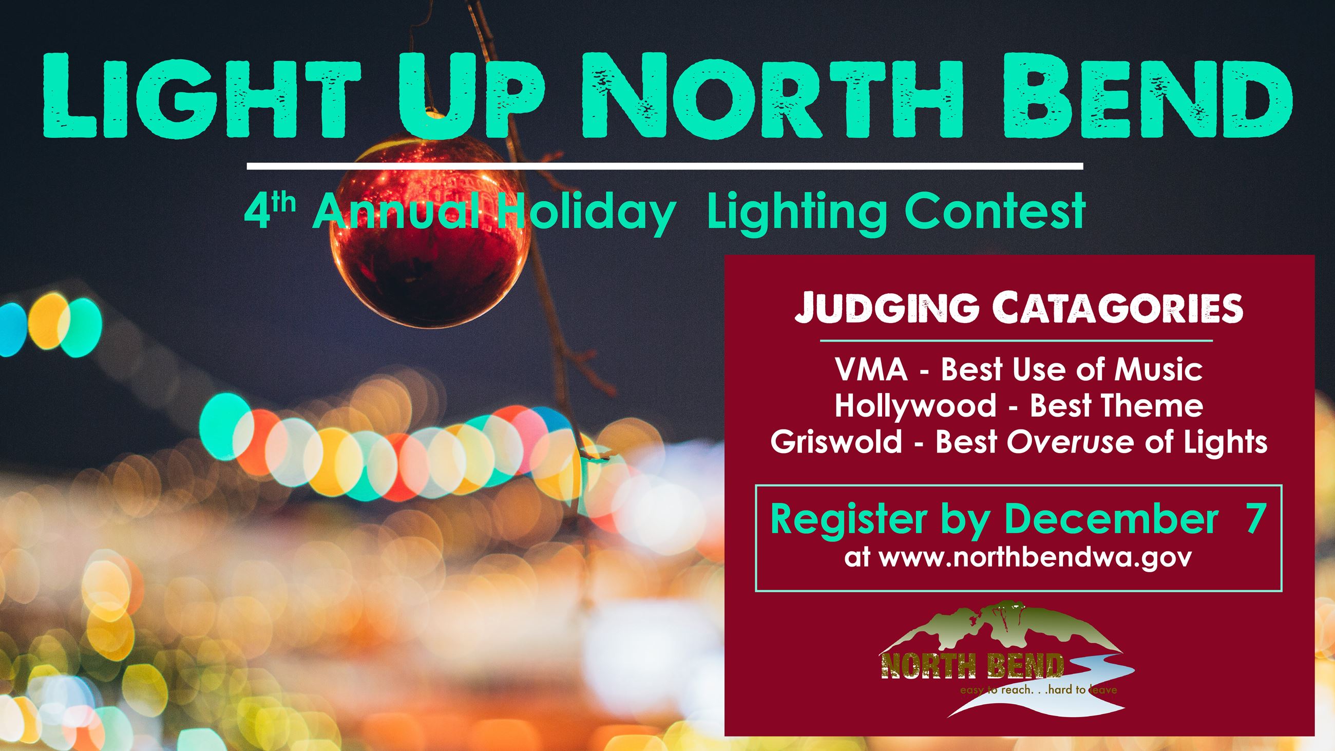  Light up North Bend holiday lighting contest returns for fourth year 