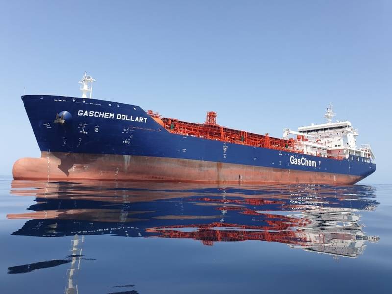  Ethylene Carrier Completes Biofuel Trials 