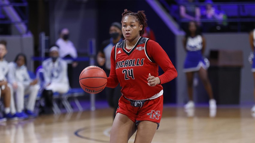  
																Nicholls’ Chelsea Cain tabbed Southland Conference Women’s Basketball Player of the Week 
															 