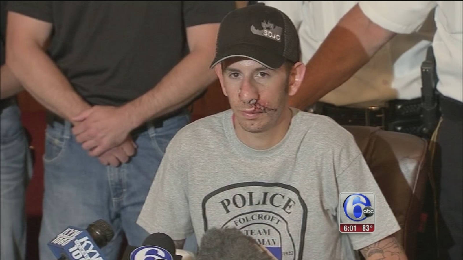  Folcroft officer released from hospital after being shot 7 times 