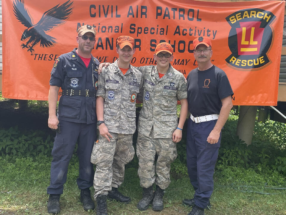  2 BG 16-Year-Olds Complete Civil Air Patrol Ranger School 