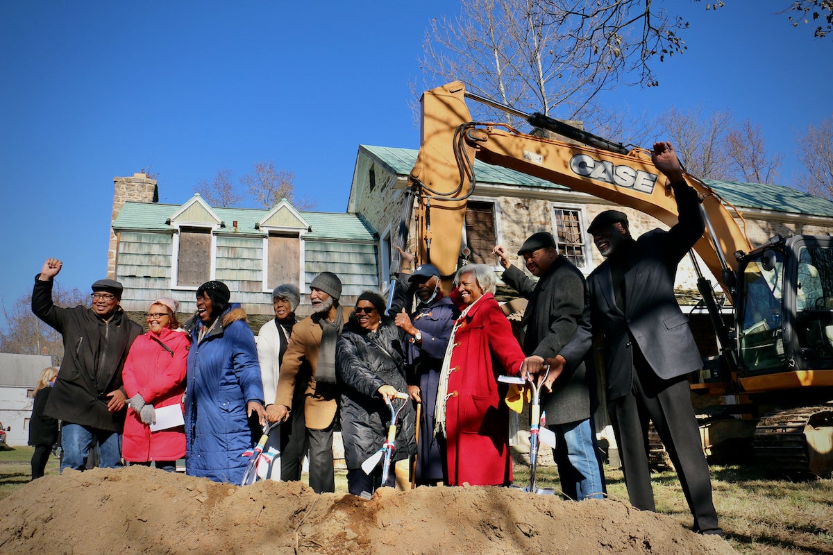  Building begins for African American Museum in Bucks 