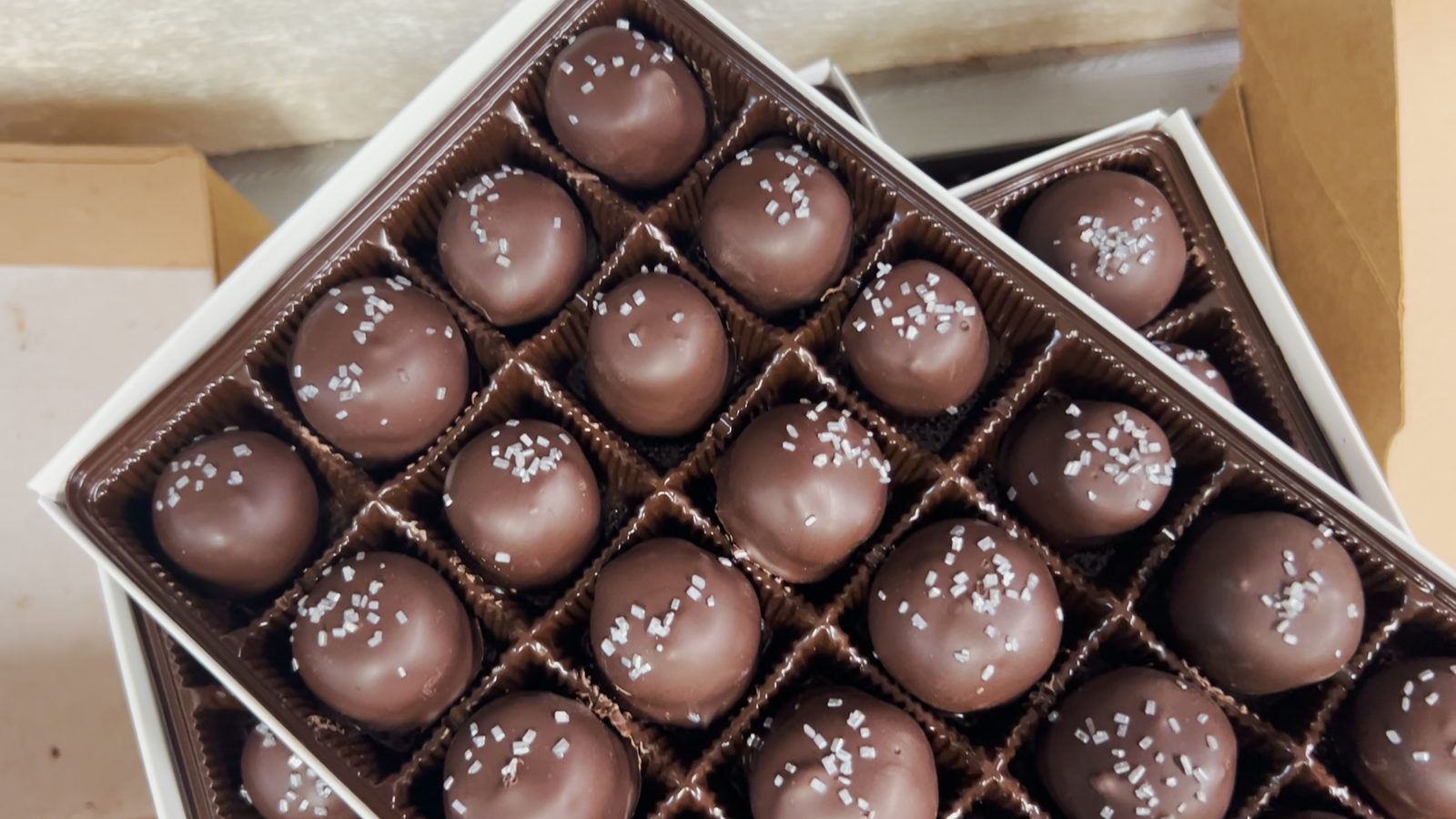  Bergin's Chocolate has been making handmade treats for 87 years! 