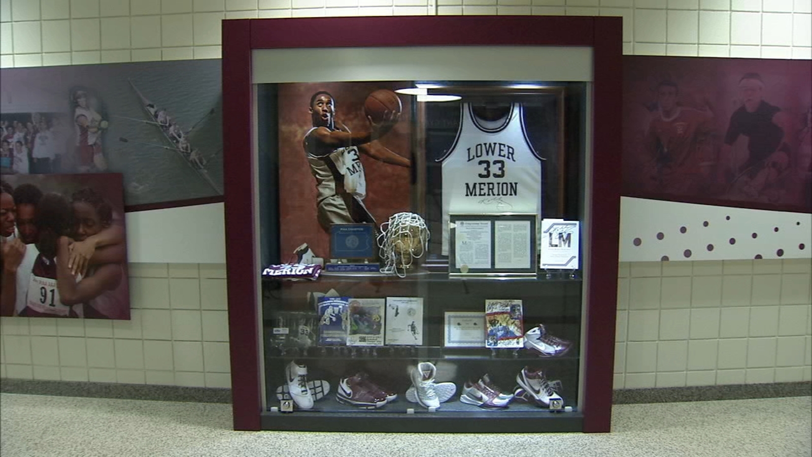  Kobe in 2010 - When his high school named the gym after him 