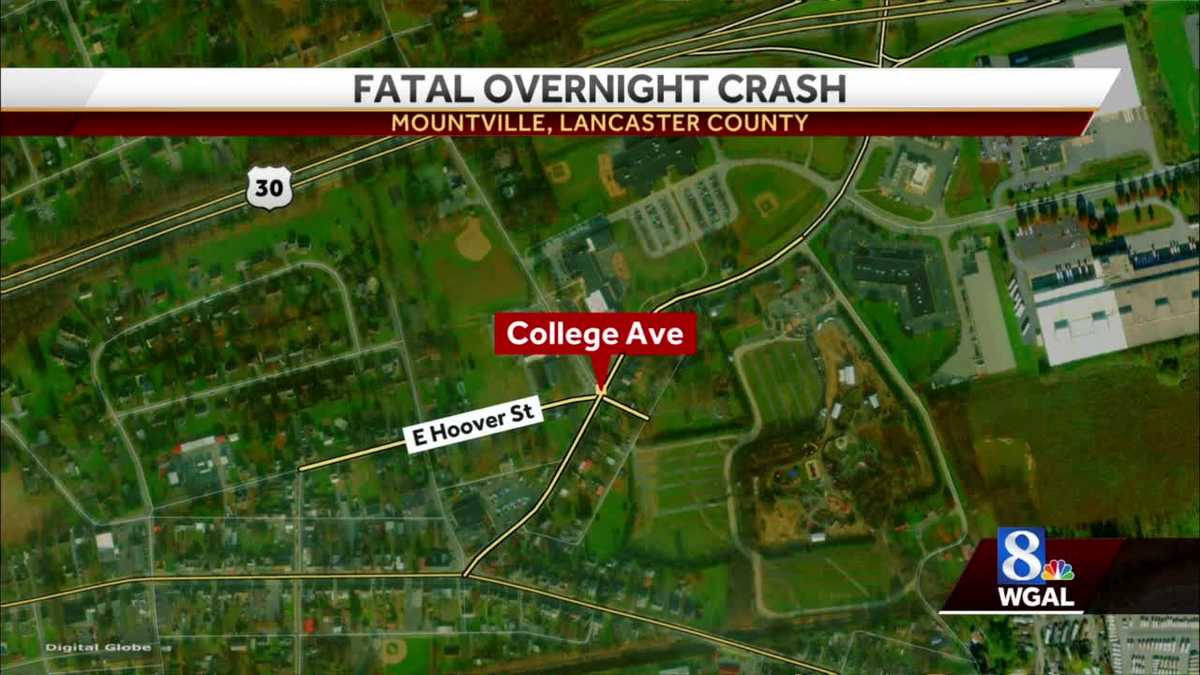  One person killed in crash in Mountville, Pennsylvania 