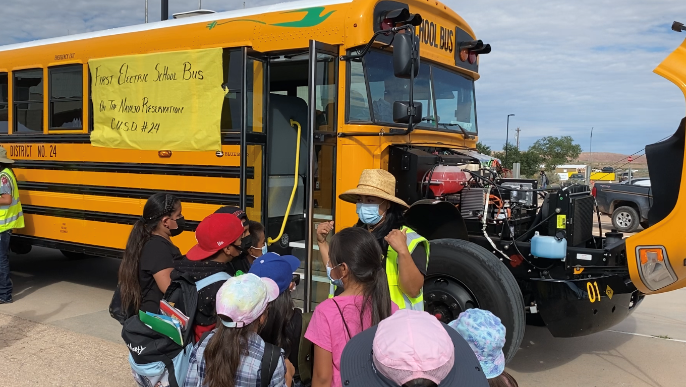  Federal funding providing over $40 million in cleaner school buses 