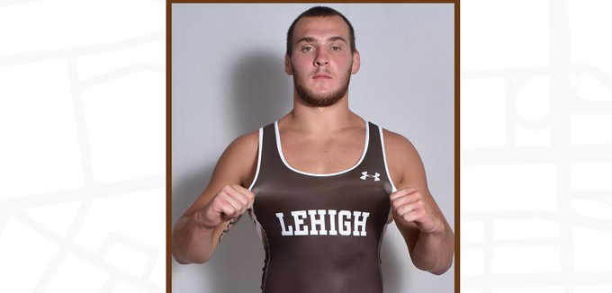   
																Lehigh men's wrestler settles in after transfer 
															 