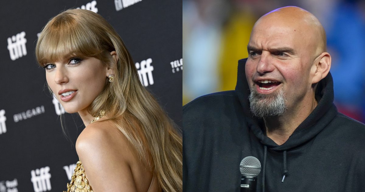  Taylor Swift and John Fetterman were born at the same hospital in Pa. 