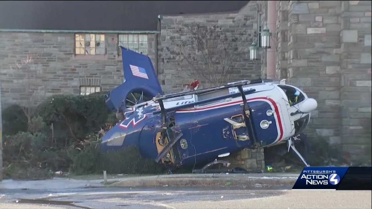  Helicopter crashes near church in Upper Darby, Pennsylvania 