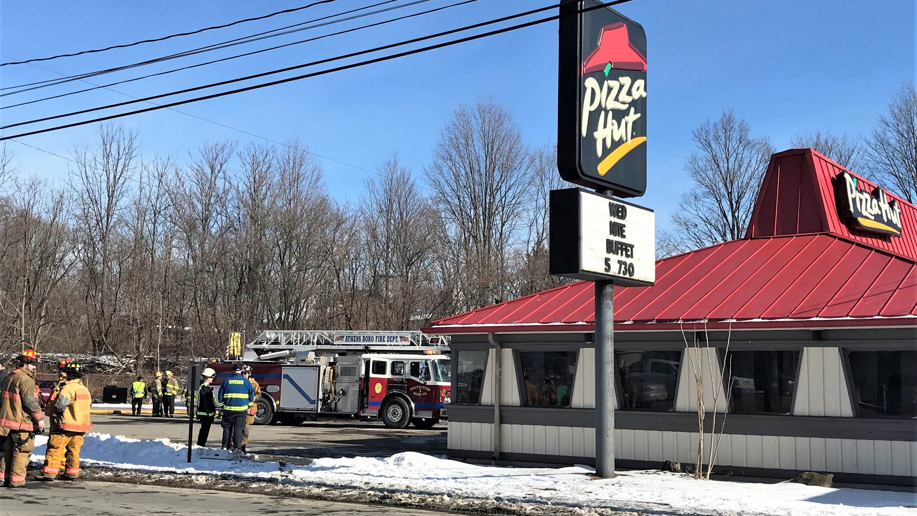  South Waverly, Pennsylvania Pizza Hut closed after fire 