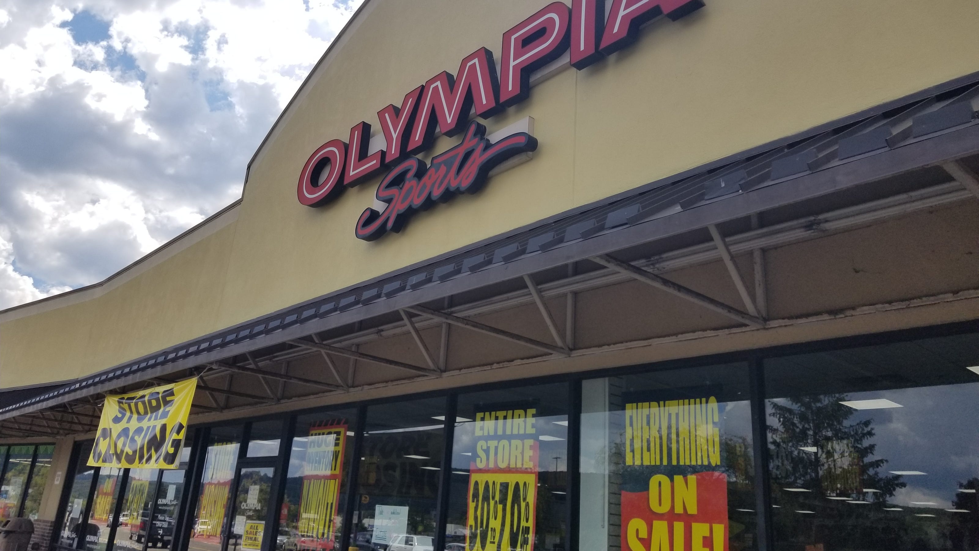   
																Olympia Sports holding closing sales in Hornell, Horseheads, Sayre 
															 