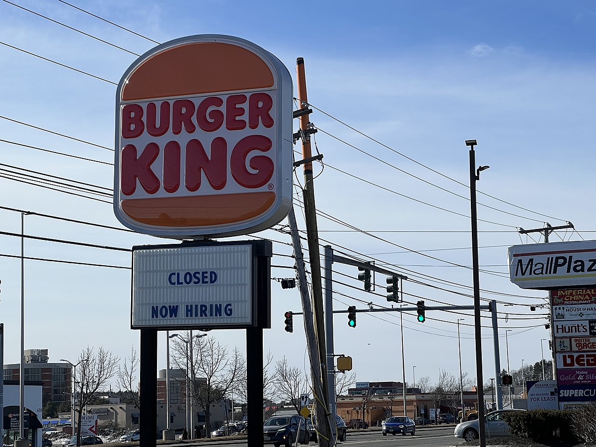  Burger King Near Maine Mall in South Portland Temporarily Closed 