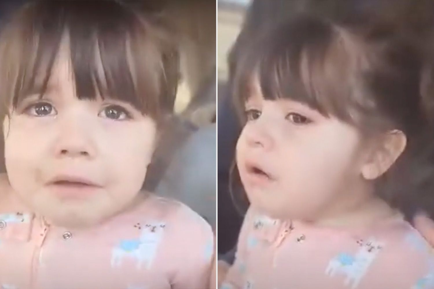  3-Year-Old Cries as She Asks Family What Happened to Their Home, Which Burned Down in Texas Wildfire 
