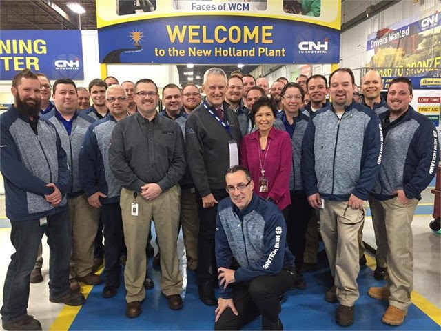  CNH Industrial New Holland, Pa. Plant Achieves Bronze Level Designation in World Class Manufacturing 