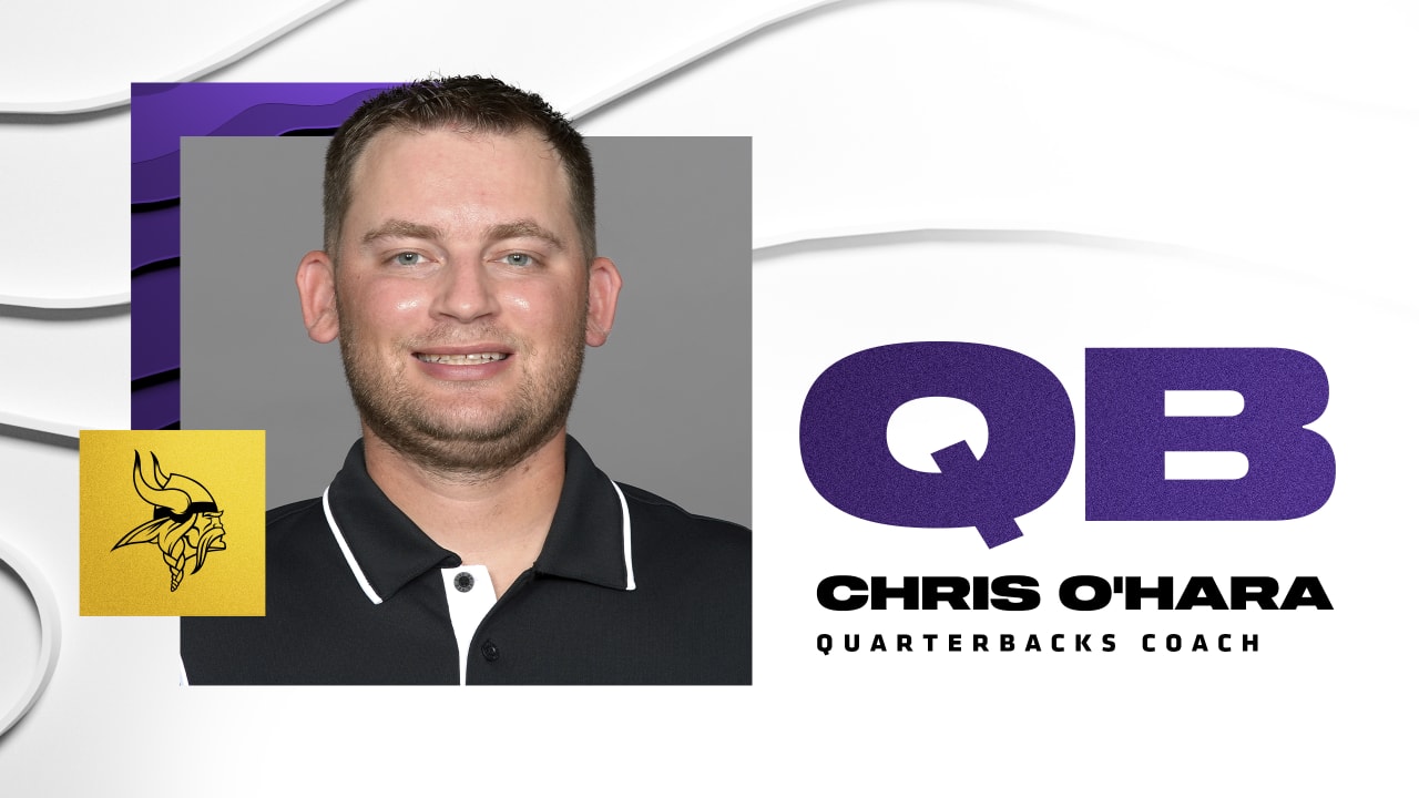  5 Things to Know About New Vikings QBs Coach Chris O'Hara 