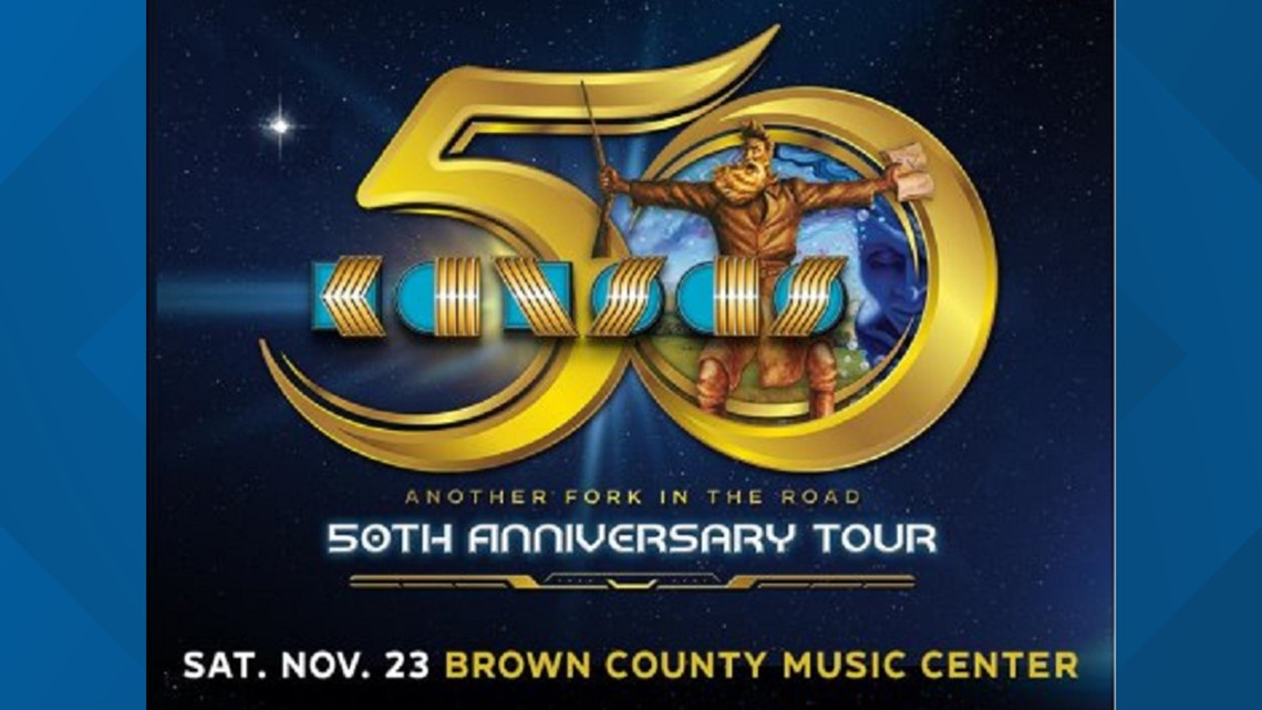  Rock band KANSAS coming to Brown County Music Center as part of 50th anniversary tour 