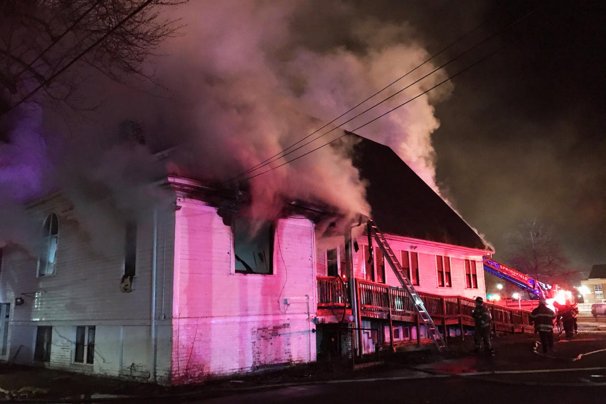  'Highly suspicious' fire at Black church in Massachusetts being investigated as arson 