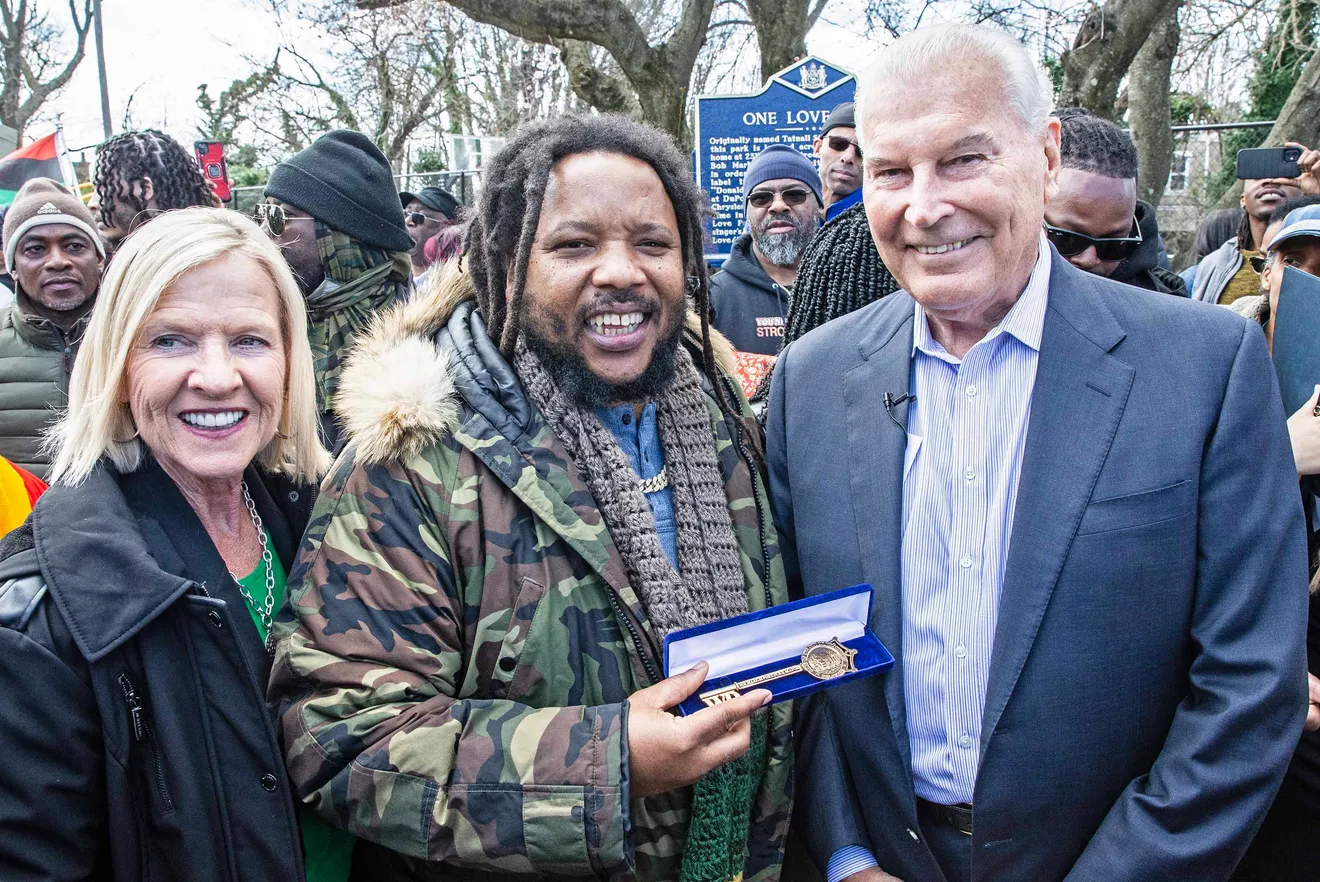  Bob Marley’s Son Stephen Marley Receives Key To The City Of Wilmington Delaware 