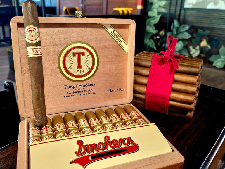  J.C. Newman Launched Tampa Smokers Cigar with Baseball All Stars 