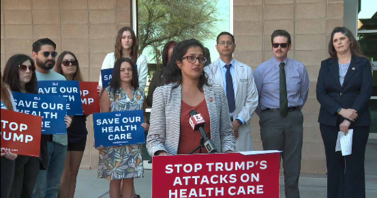  Arizona Dems hold press conference celebrating Affordable Care Act anniversary 