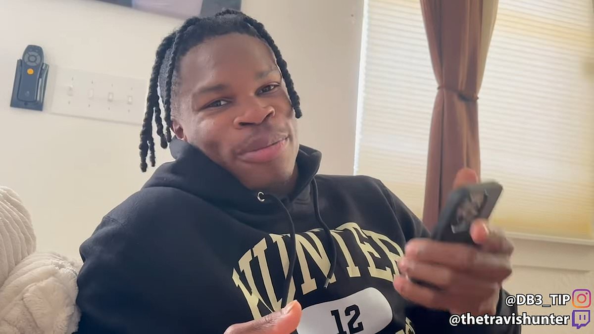  Colorado football star Travis Hunter surprises his mom with a HOUSE one month after getting a diamond engagement ring for his fiancée thanks to millions in NIL earnings 