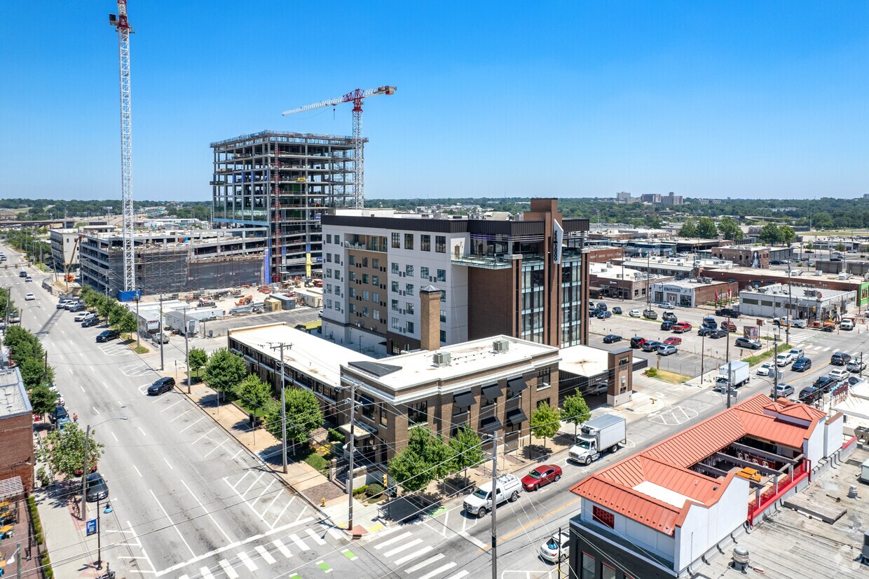  Santa Fe Square Shows How a Parking Lot Can Become Apartments, Offices and European Plaza 