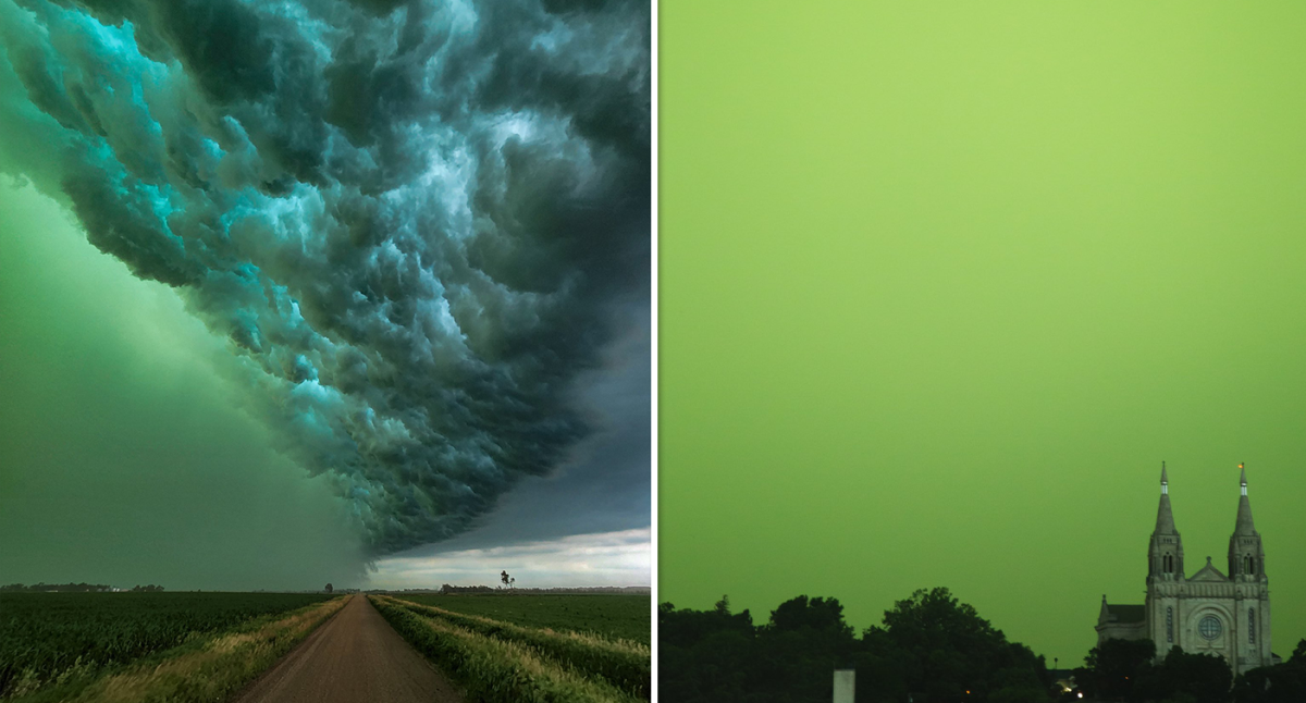  'Stranger Things': Social media erupts as sky turns green during rare event 
