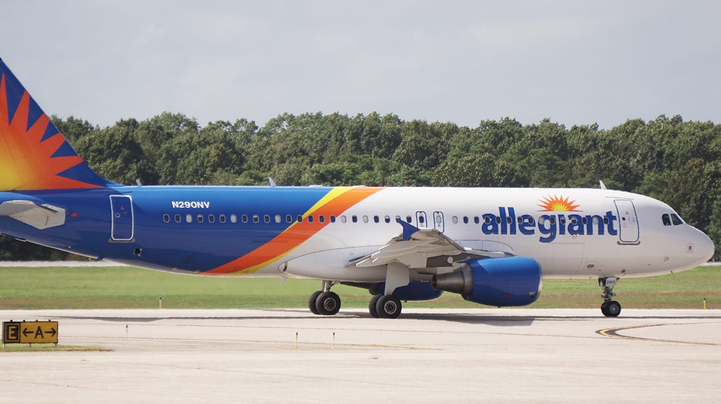  Allegiant Air begins seasonal flights from Portsmouth, NH to St. Petersburg, Florida 