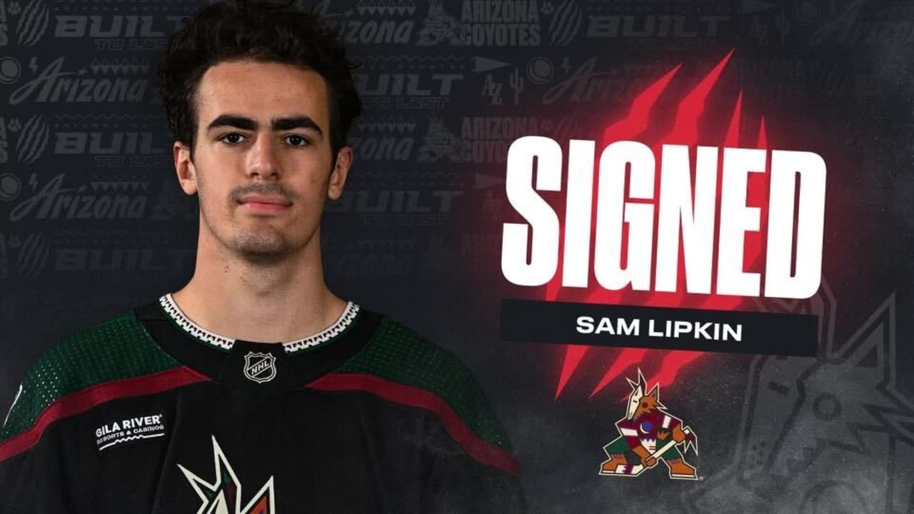  Coyotes Sign Lipkin to Entry-Level Contract 