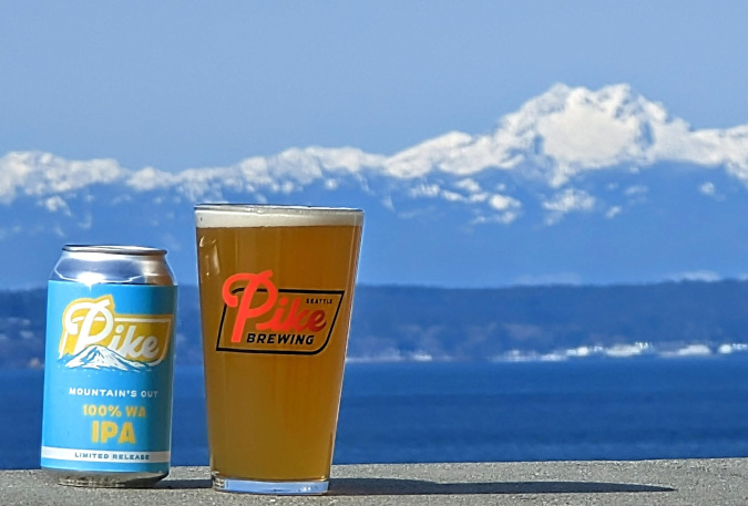  Mountain’s Out IPA, the newest beer from Seattle’s Pike Brewing 