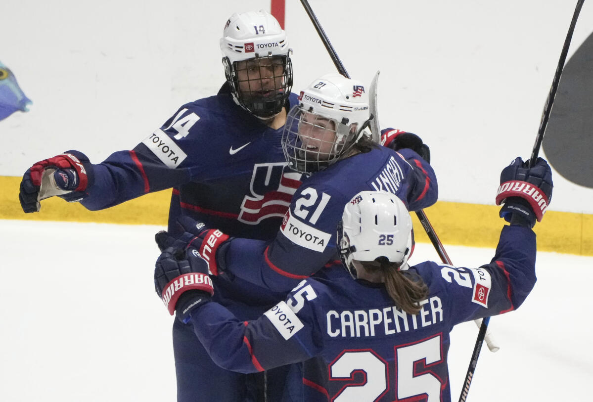  US, Canada win semifinals to set up 22nd gold-medal showdown at women's hockey championships 