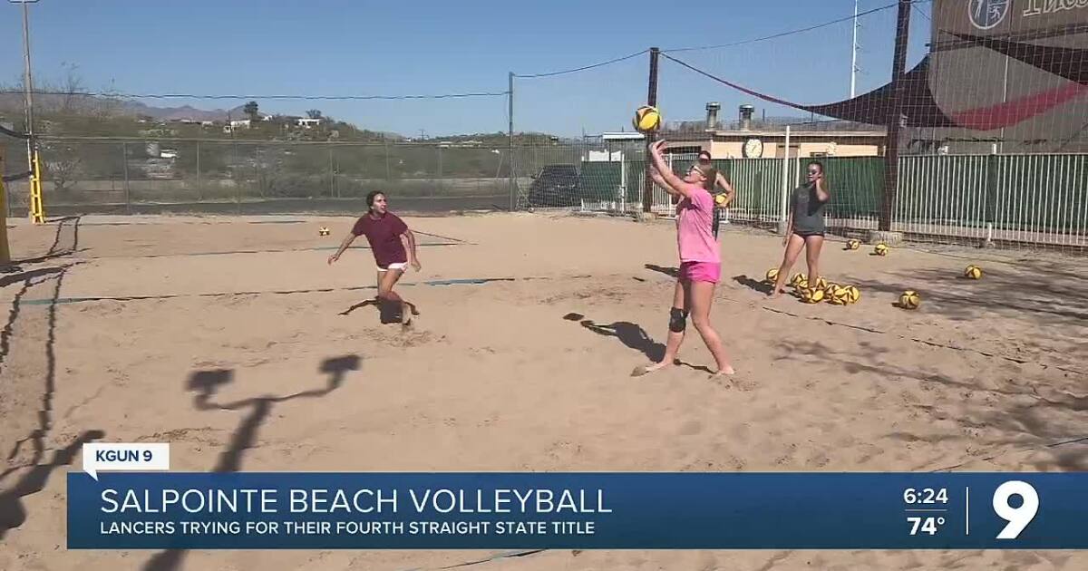  Salpointe beach volleyball trying for fourth straight state title 