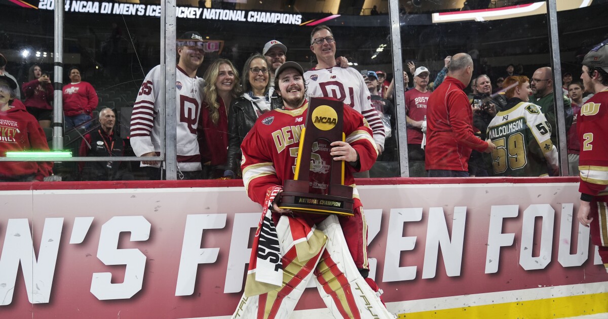  DU invites fans to celebrate 10th NCAA hockey national title win 