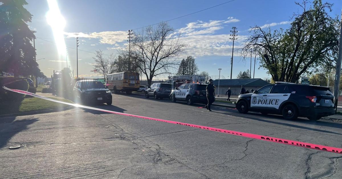  Spokane police shoot armed man on campus of Shadle Park High School 