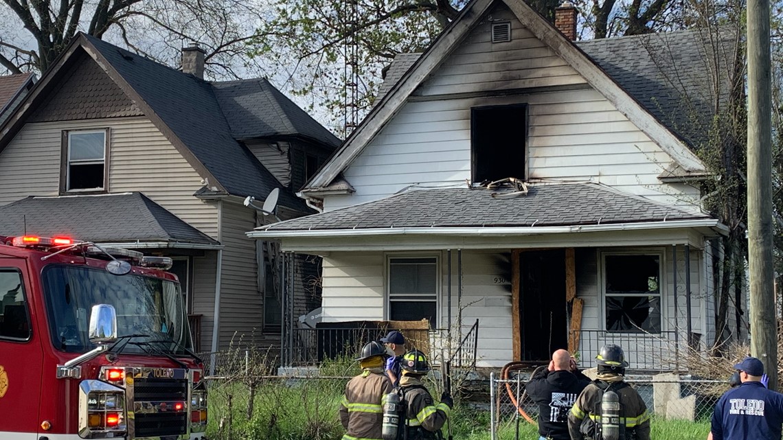  Vacant central Toledo house fire under investigation for possible arson 
