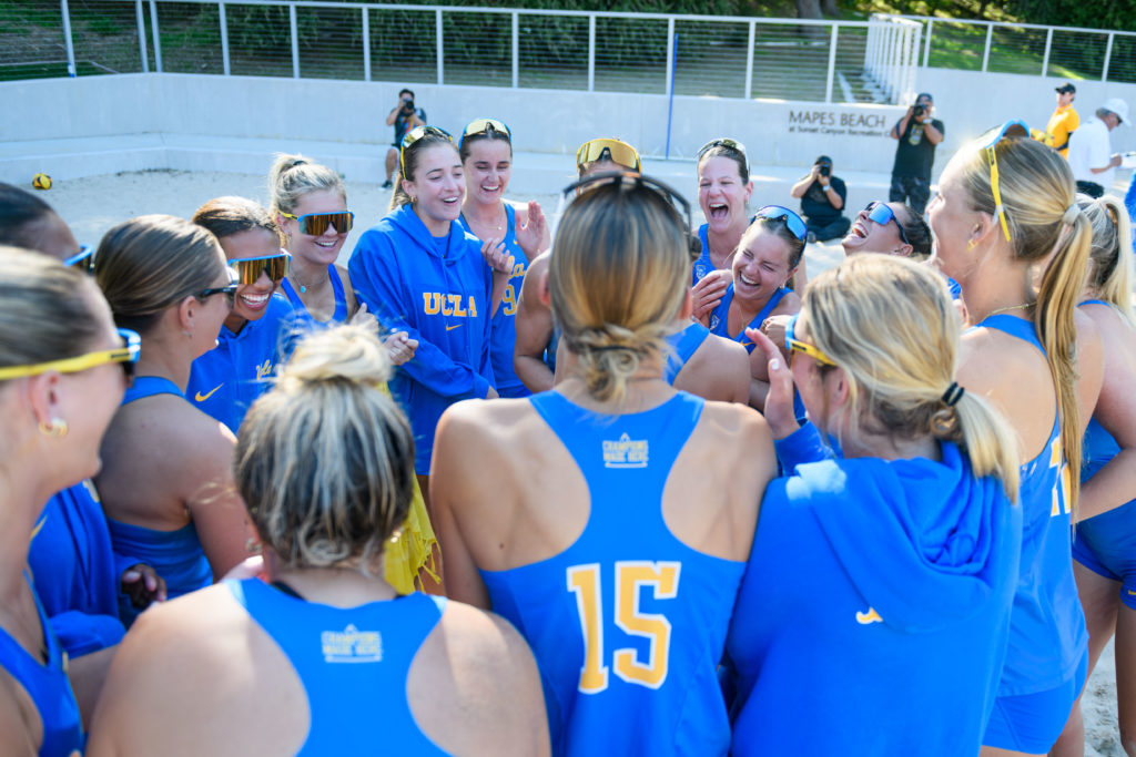  No. 2 seed UCLA beach volleyball sets up to defend title at Pac-12 championships 