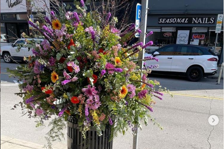  Have You Spotted the Giant Floral Displays Popping Up Around the City? 