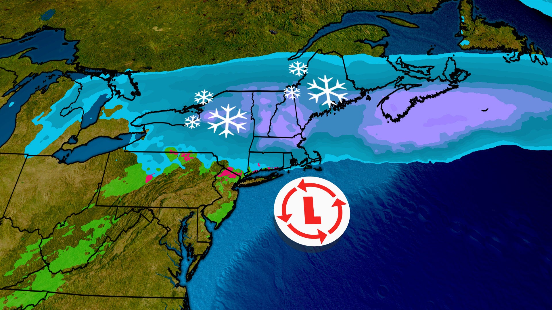  Winter Storm Oaklee Spread Snow and Ice Into the Northeast 