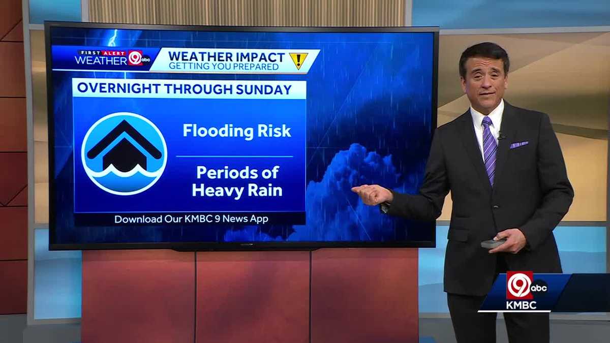  Alert Day: An active Saturday forecast shifts to flood risk overnight into Sunday 