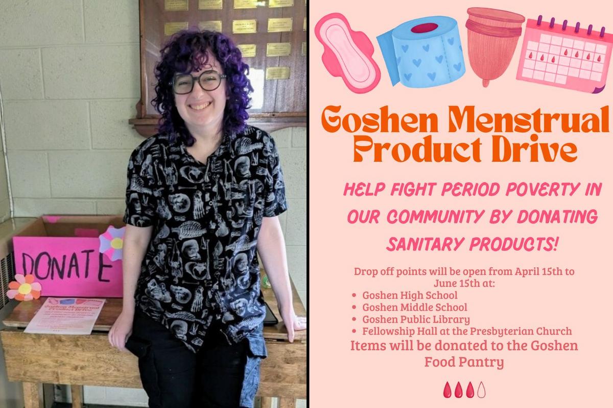   
																Goshen Student Starts Menstrual Product Drive for Food Pantry 
															 