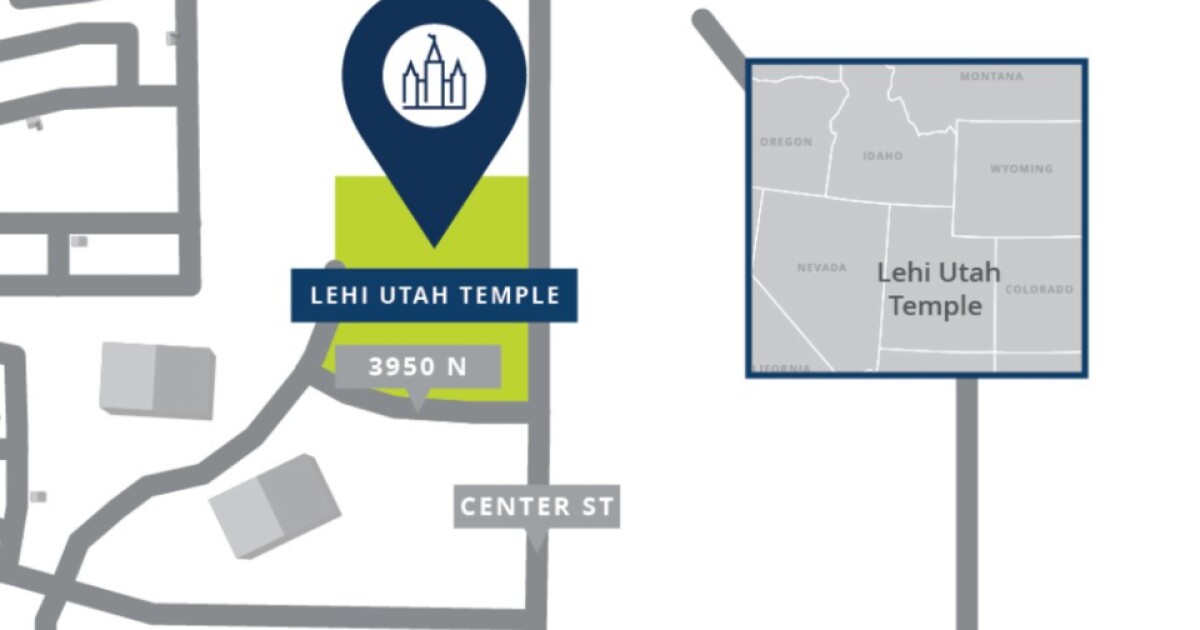  See the location of new temples coming to Lehi, Utah, West Jordan, Utah, and Tampa, Florida 