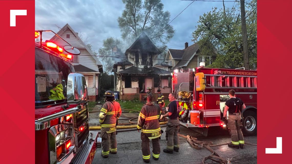  South Toledo home damaged after vacant structure next door erupts in flames 