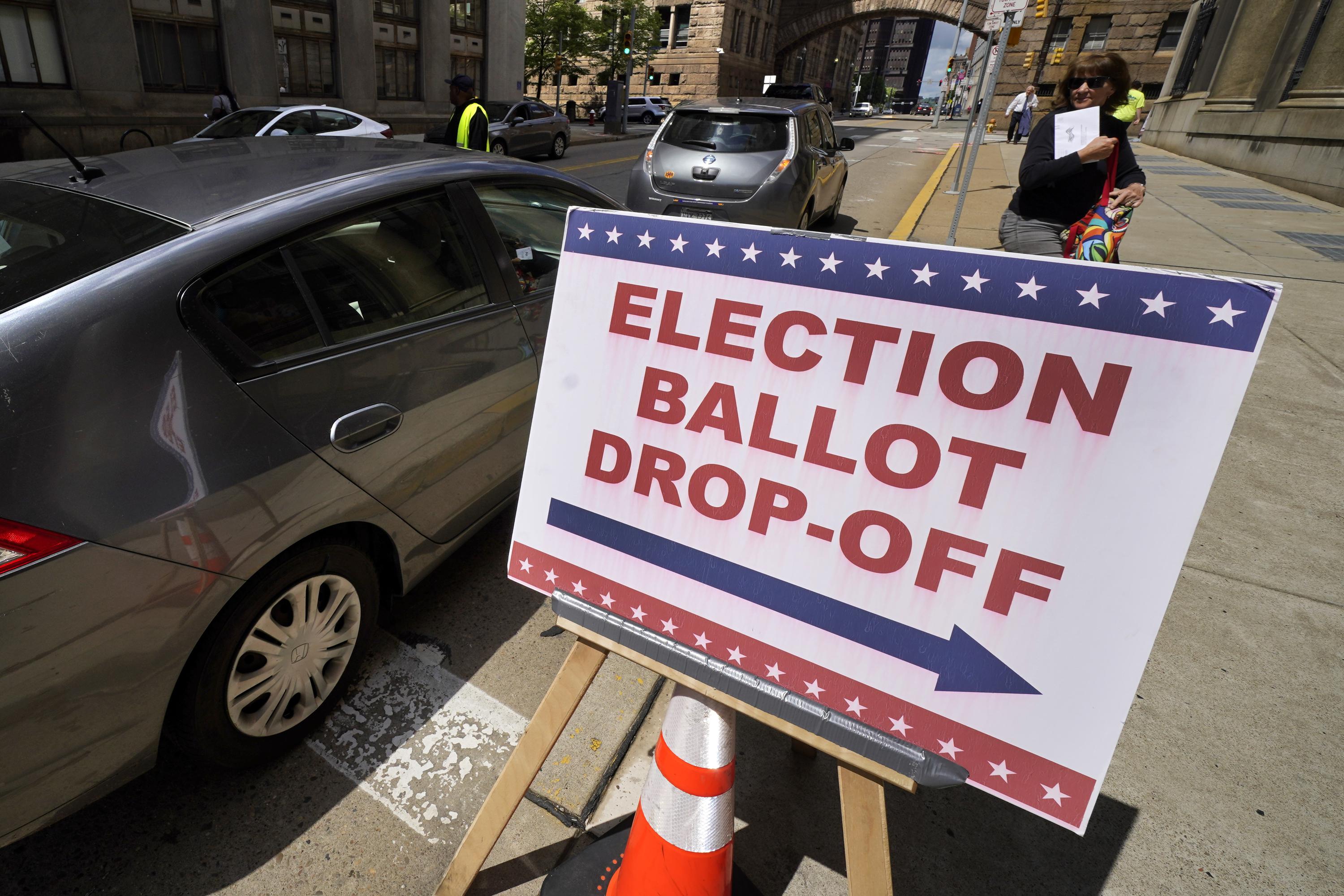  Pennsylvania ballot drop misrepresented as voter fraud 