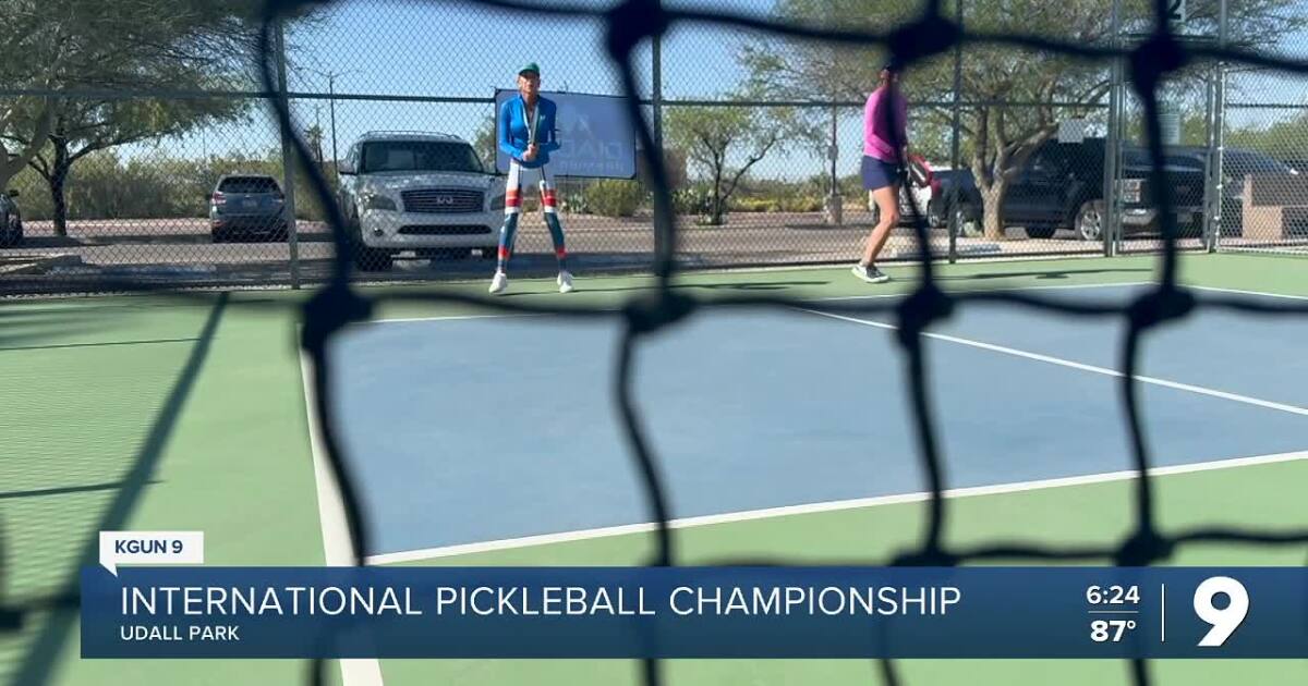  The former top ten ranked tennis pro at the Tucson Int'l Pickleball Championship 