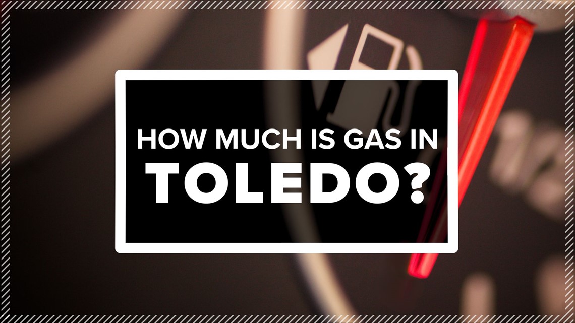  How much does gasoline cost in Toledo this week? 