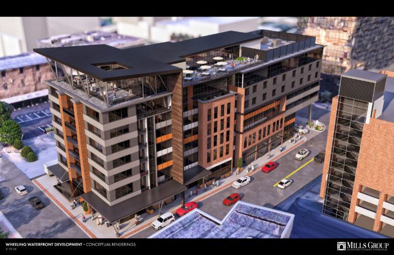  $63 Million Hotel, Dining, Retail and Event Center Planned for Wheeling Waterfront 