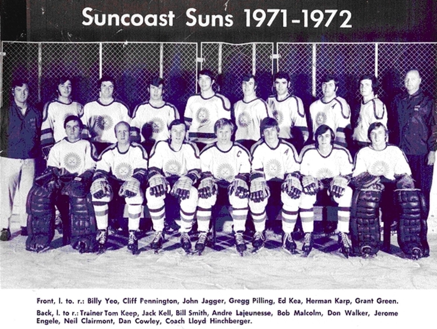  Tampa Bay’s First Hockey Team: Suncoast Suns 