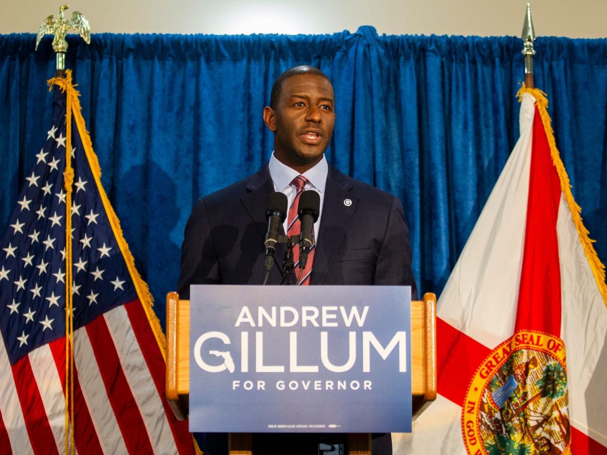  Andrew Gillum, who lost the Florida governor's race to Ron DeSantis, pleads not guilty to conspiracy and fraud charges 