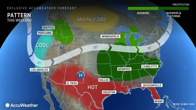  Heading outside over Memorial Day weekend? Here's your Florida weather forecast 